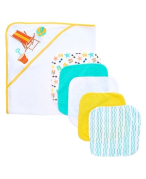 Tendertyme Baby Boys and Girls 6-Piece Towel and Washcloth Gift Set