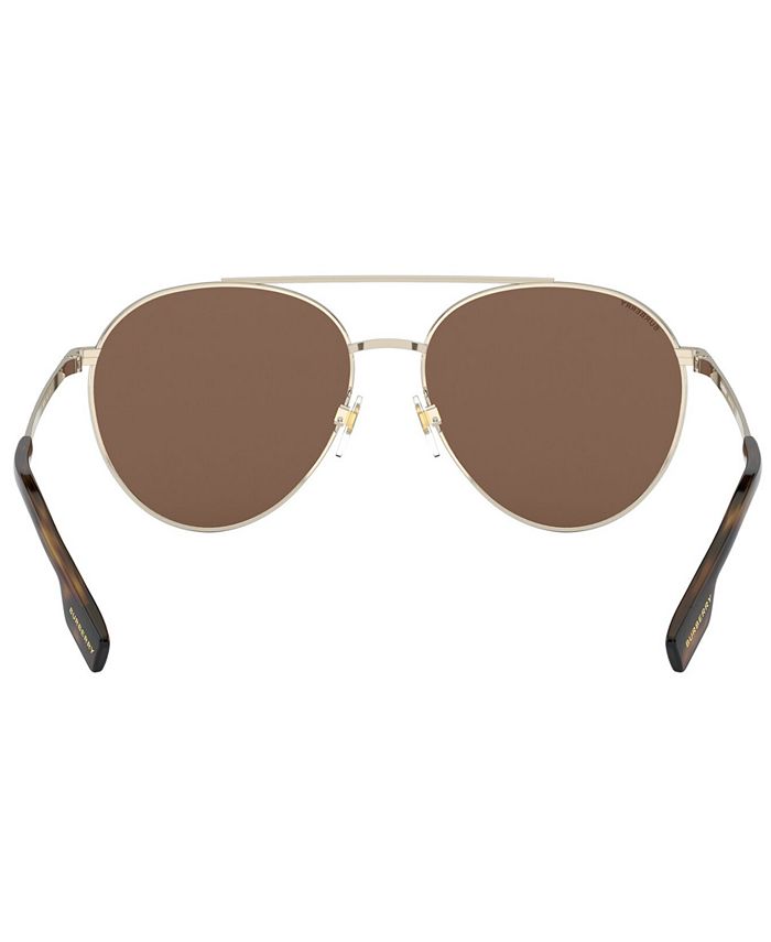 Burberry Women's Polarized Sunglasses, BE3115 Macy's