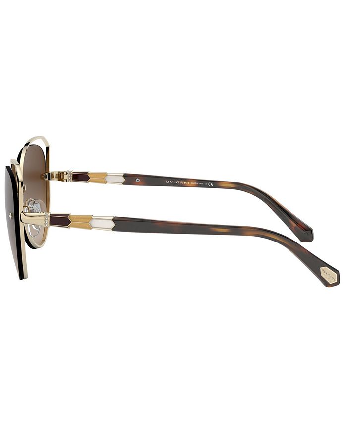 BVLGARI Women's Sunglasses, BV6136B59-Y - Macy's