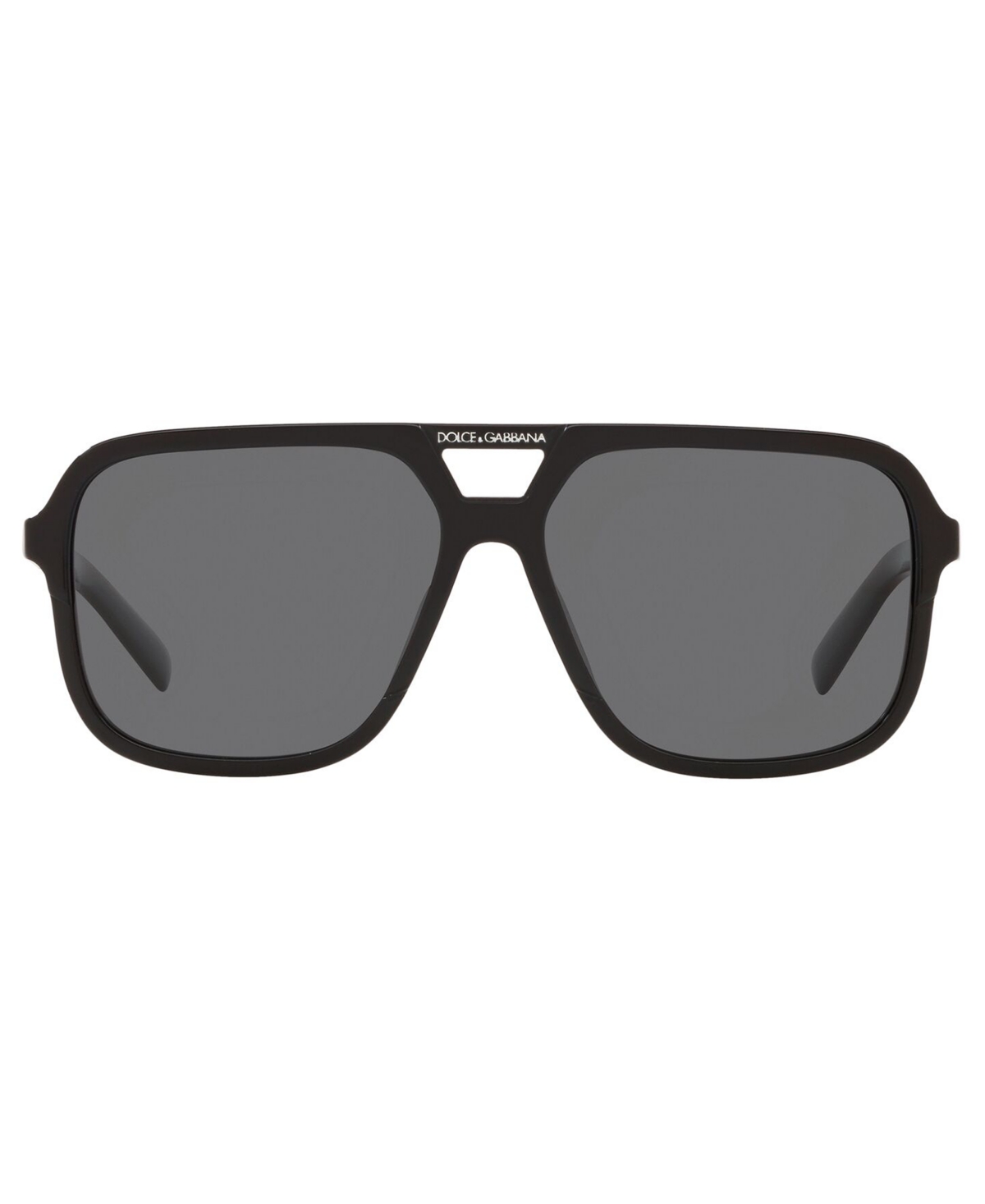 Shop Dolce & Gabbana Men's Polarized Sunglasses, Dg4354 In Black,polar Grey