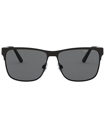 Polo Ralph Lauren Polarized Sunglasses, PH3128 57 - Macy's