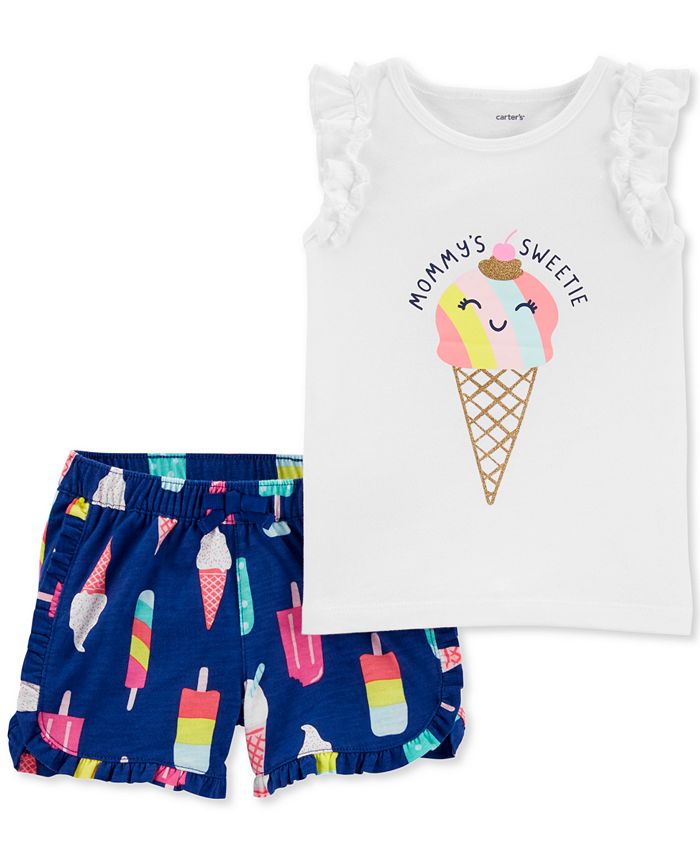 Carters ice hotsell cream pajamas