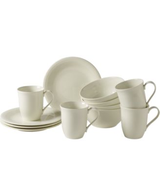 Color Loop Natural Salad Plate