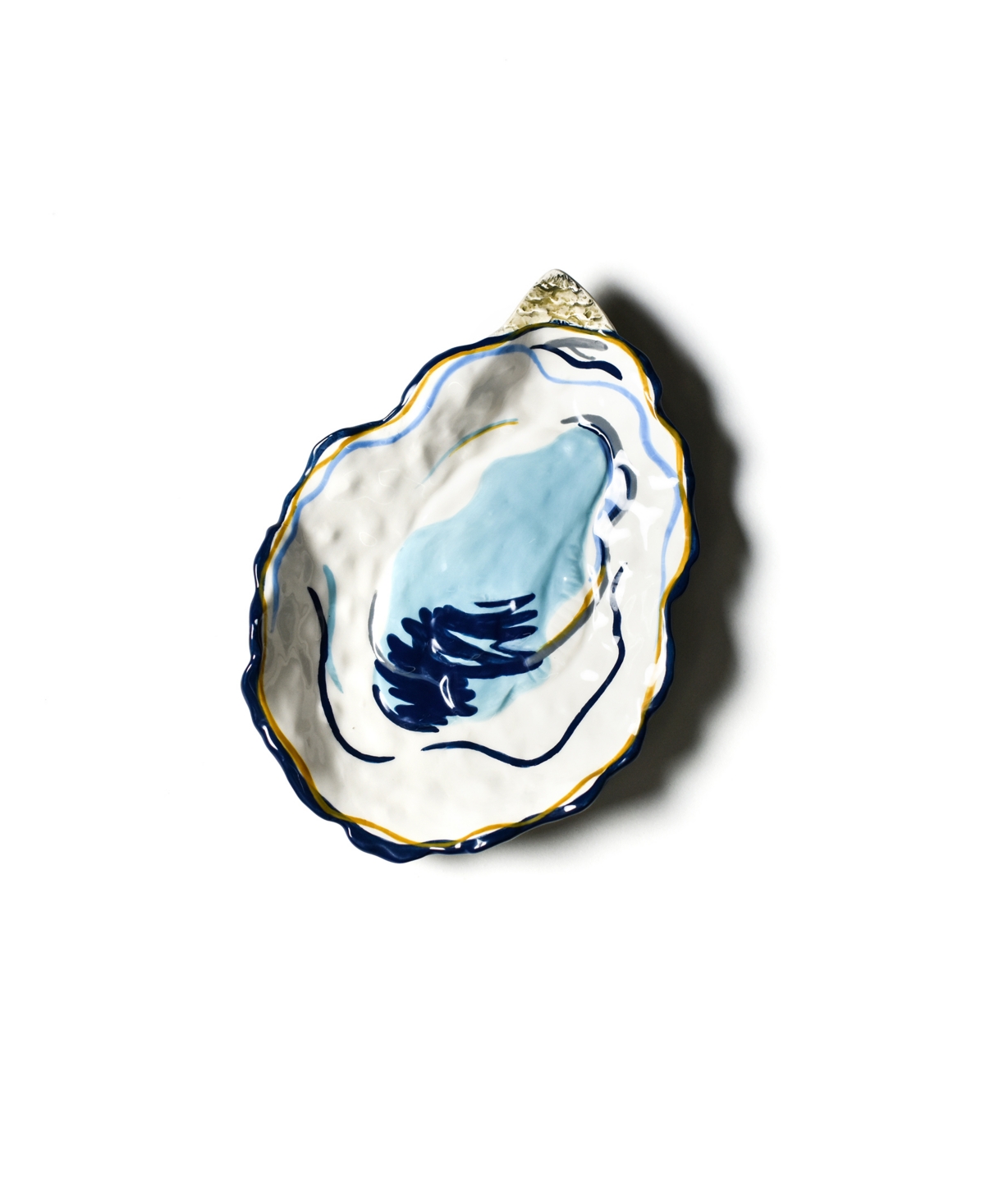 by Laura Johnson Oyster Plate - Blue