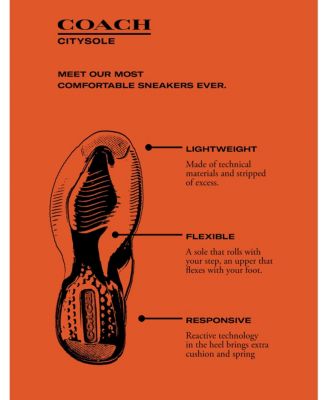 are coach sneakers comfortable