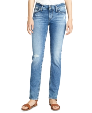 image of Silver Jeans Co. Elyse Straight-Leg Jeans