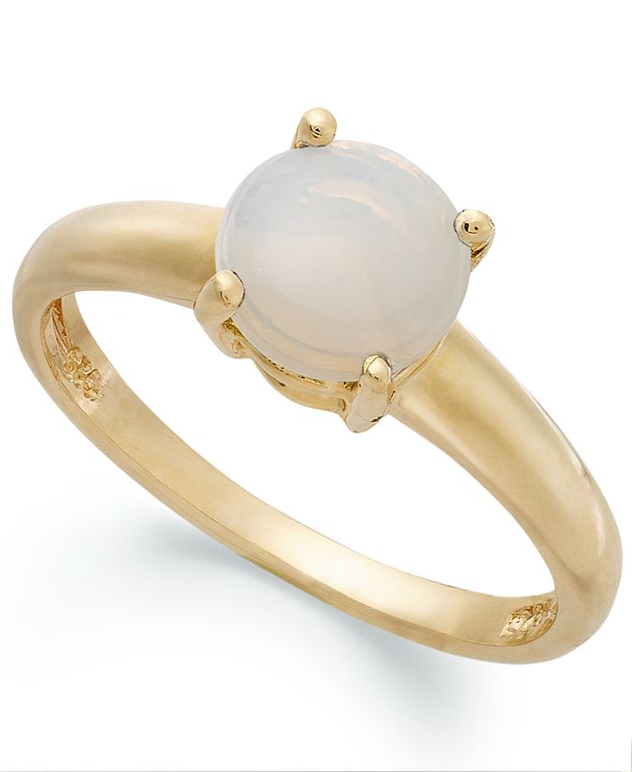 Macy s Victoria Townsend 18k Gold over Sterling Silver Ring Opal
