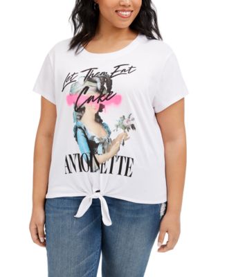 Love Tribe - Trendy Plus Size Marie Antoinette T-Shirt