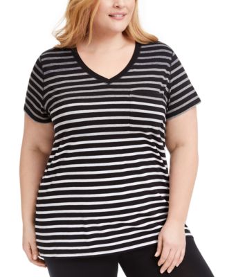 macy's calvin klein plus size tops