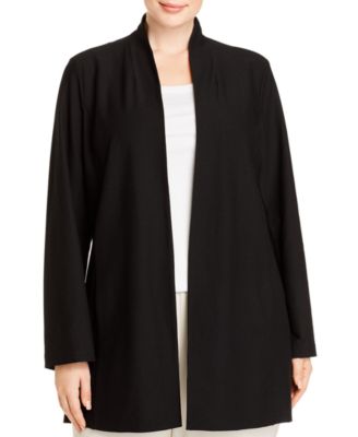 eileen fisher plus size coats