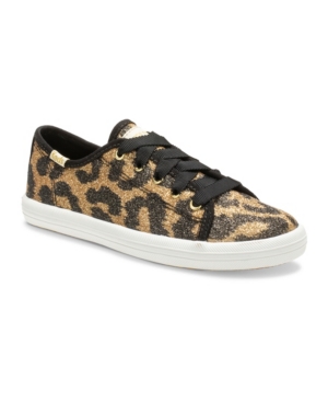 Keds Little Girls Kickstart Animal Print Sneaker