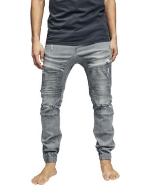 slim denim jogger