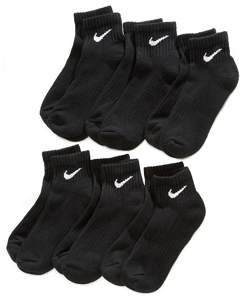 nike low cut socks 6 pack