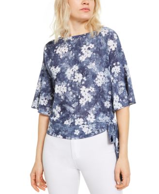 michael kors floral top