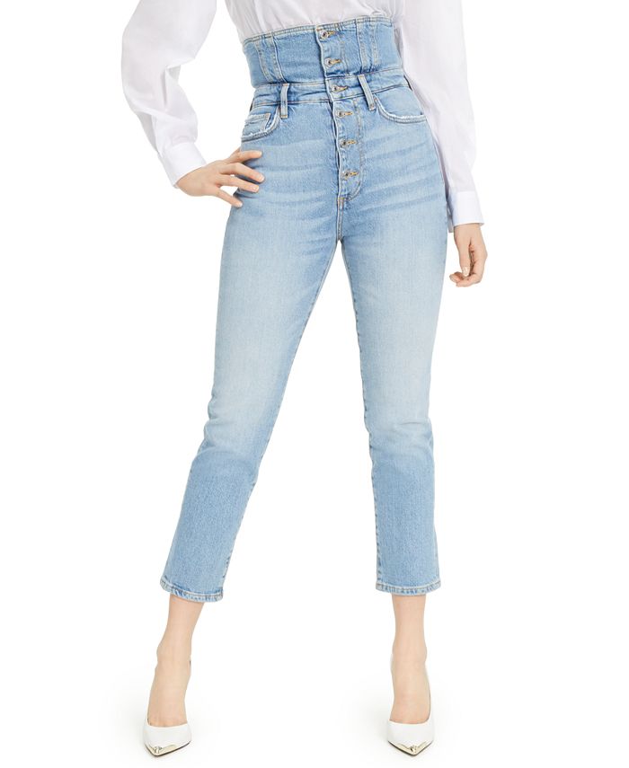 Guess The It Girl Pin Up High Waisted Skinny Jeans Macys