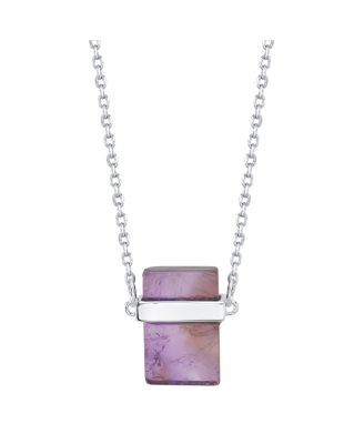 Unwritten - Genuine Stone Necklace, 16"+2" Extender