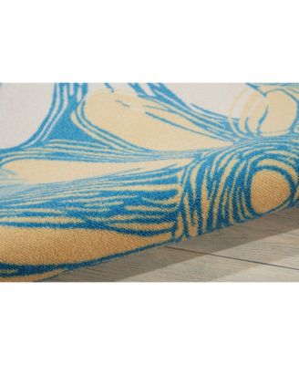 Backyard BAC022 5'3" x 7'5" Outdoor Area Rug