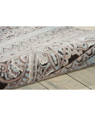 Fate FAT03 Taupe 5'3" x 7'4" Area Rug