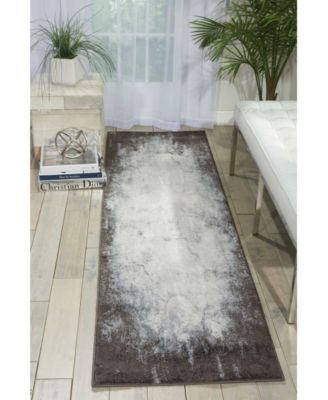 Samuel SAM01 Ivory 2'2" x 7'6" Runner Rug