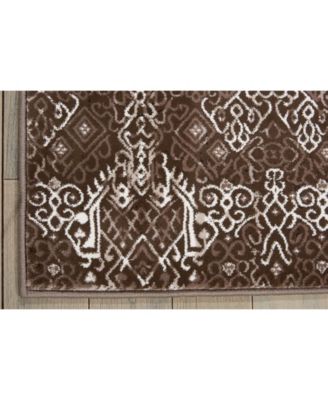 Fate FAT04 Mocha 3'9" x 5'9" Area Rug