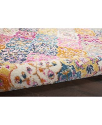 Zeal ZEA21 Multi 5'3" x 7'3" Area Rug
