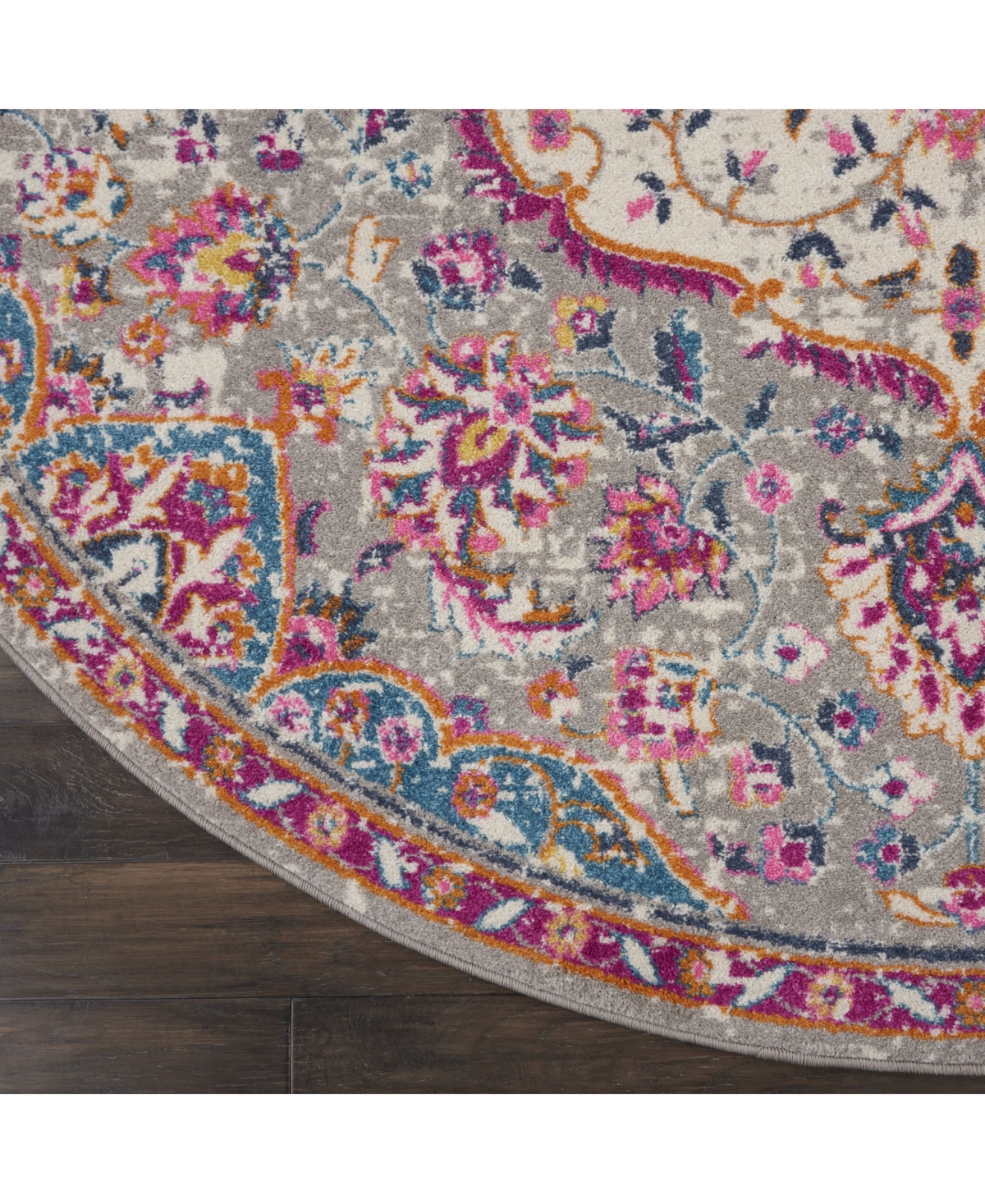Long Street Looms Zeal ZEA22 8' Round Area Rug