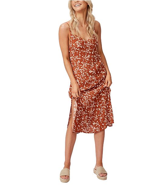 Cotton On Woven Veronica V Midi Slip Dress Reviews