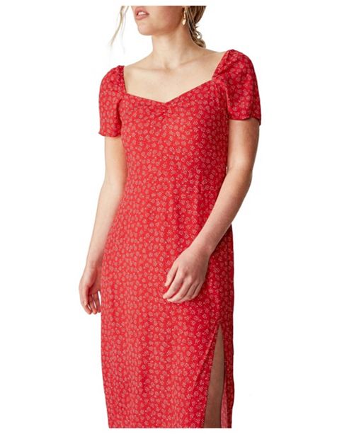 Cotton On Woven Faye Split Midi Dress Reviews Dresses