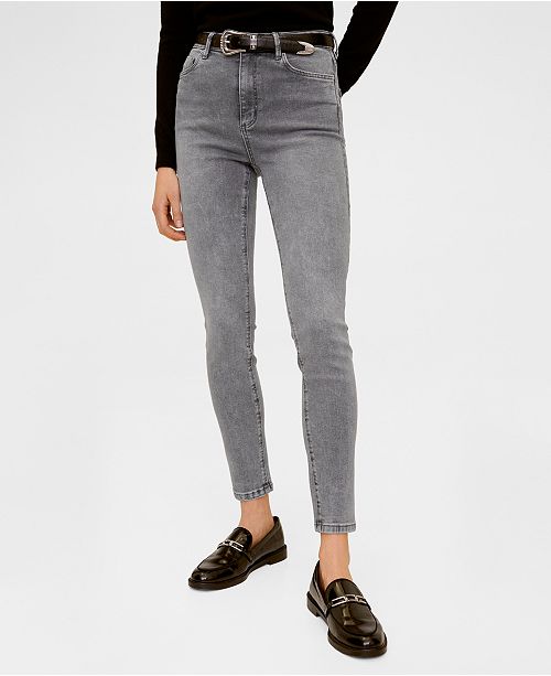 Mango High Waist Skinny Noa Jeans Reviews Women Macy S
