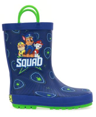 paw patrol rain boots girl