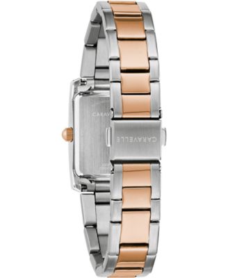 Women's Two-Tone Stainless Steel Bracelet Watch 21x33mm