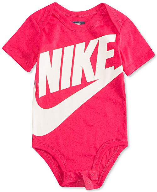 Nike Baby Girls Logo Print Bodysuit Reviews Kids Macy S