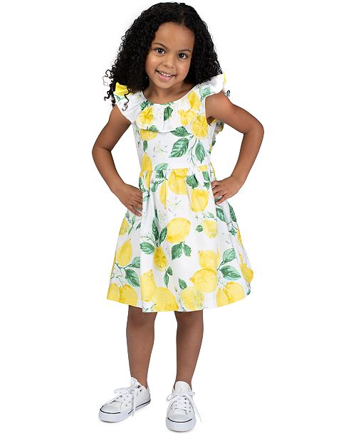 Bonnie Jean Toddler Girls Ruffled Lemon Dress Reviews All