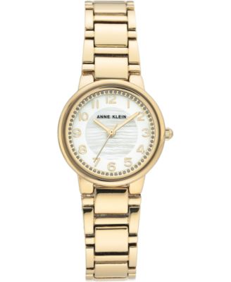 Anne Klein - Women's Gold-Tone Bracelet Watch 28mm