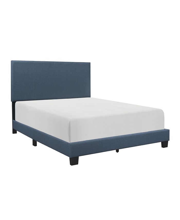 Homelegance Lenci Upholstered Bed Queen & Reviews Furniture Macy's