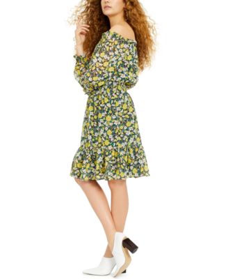 macy's one shoulder cocktail dresses