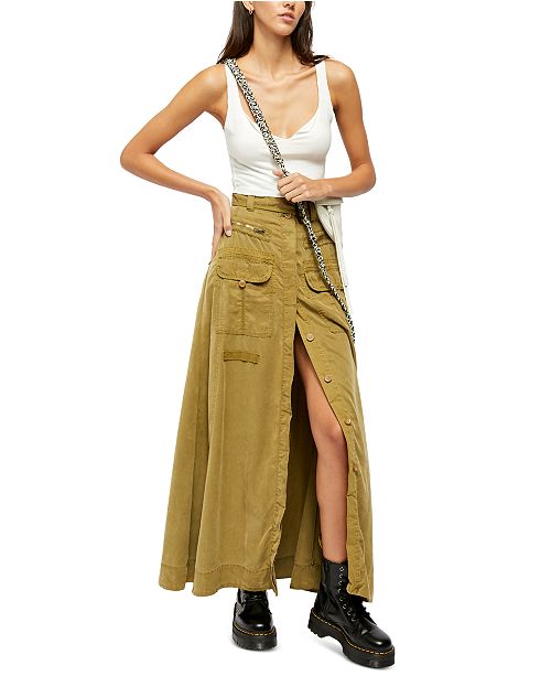 Free People The Feeling Of Falling Maxi Skirt Reviews Skirts