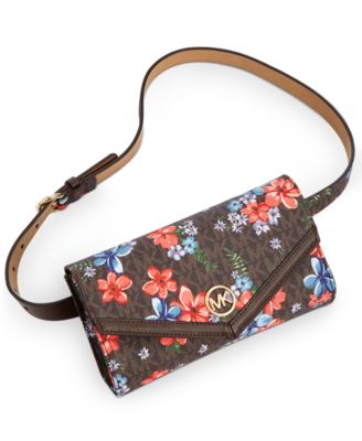 mk floral bag