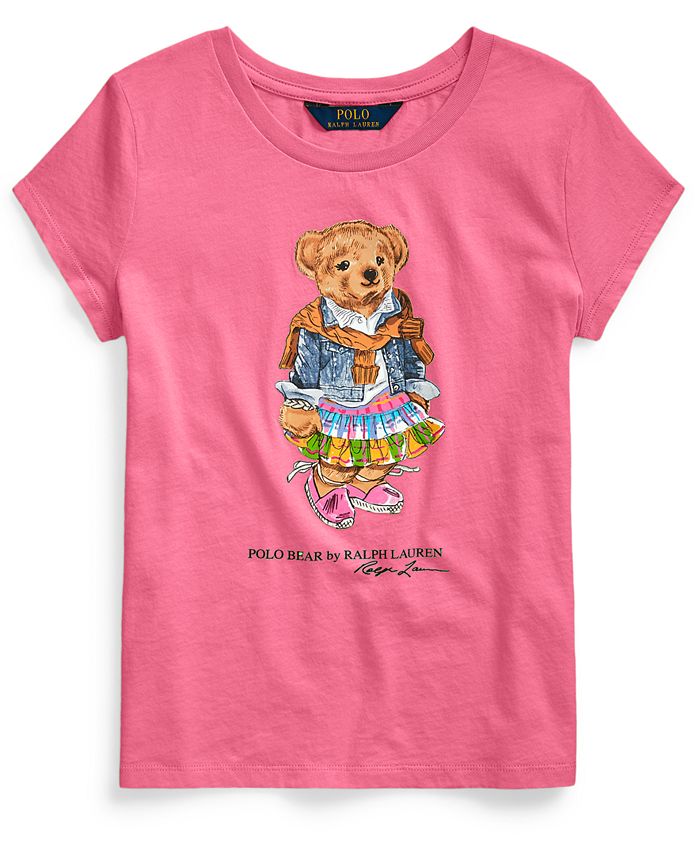 Madras bear cotton jersey tee hot sale