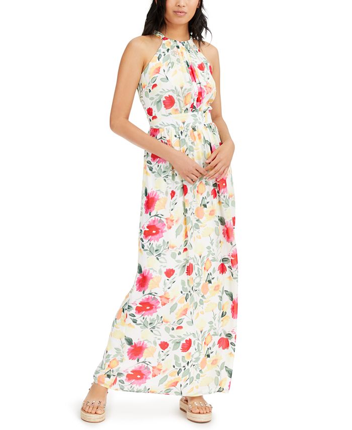 I.N.C. International Concepts INC Floral-Print Maxi Dress, Created for ...