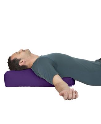 restorative yoga with bolster