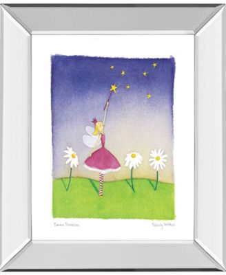 CLASSY ART FELICITY WISHES BY EMMA THOMSON MIRROR FRAMED PRINT WALL ART COLLECTION