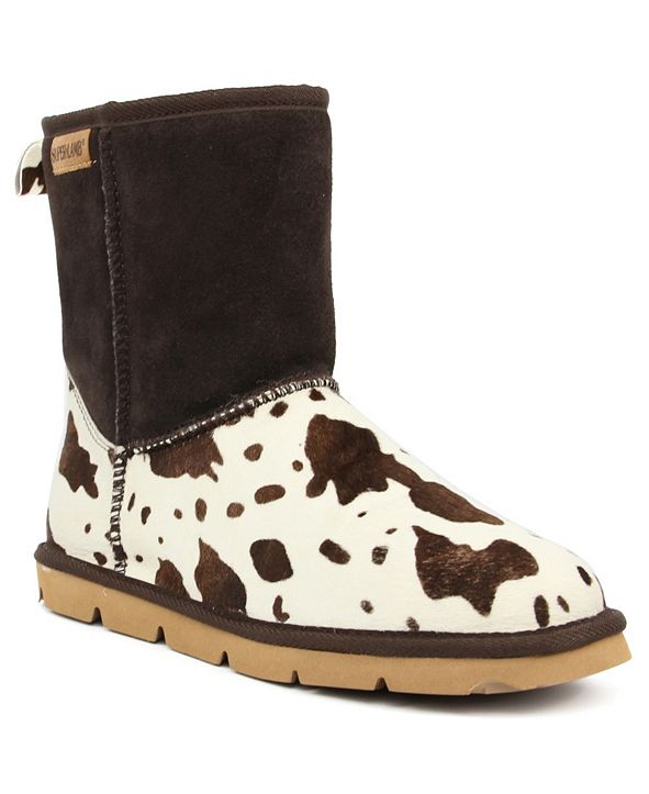 SUPERLAMB Women's Moccasin Wide Calf Boots & Reviews ...