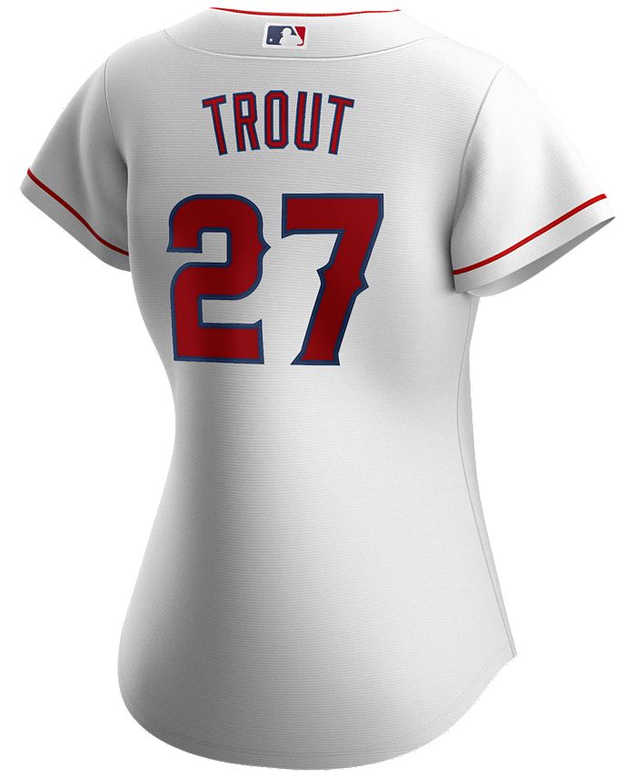 Nike Los Angeles Angels Women's Mike Trout Official Player Replica Jersey -  Macy's