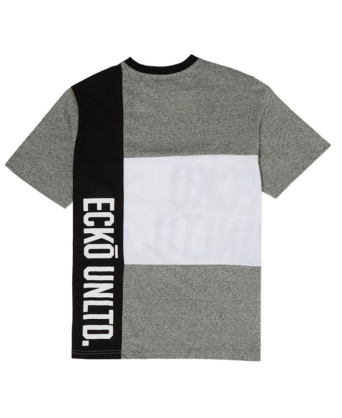 Ecko Unltd Men's Ecko Patchwork Short Sleeve Knit T-Shirt - Macy's