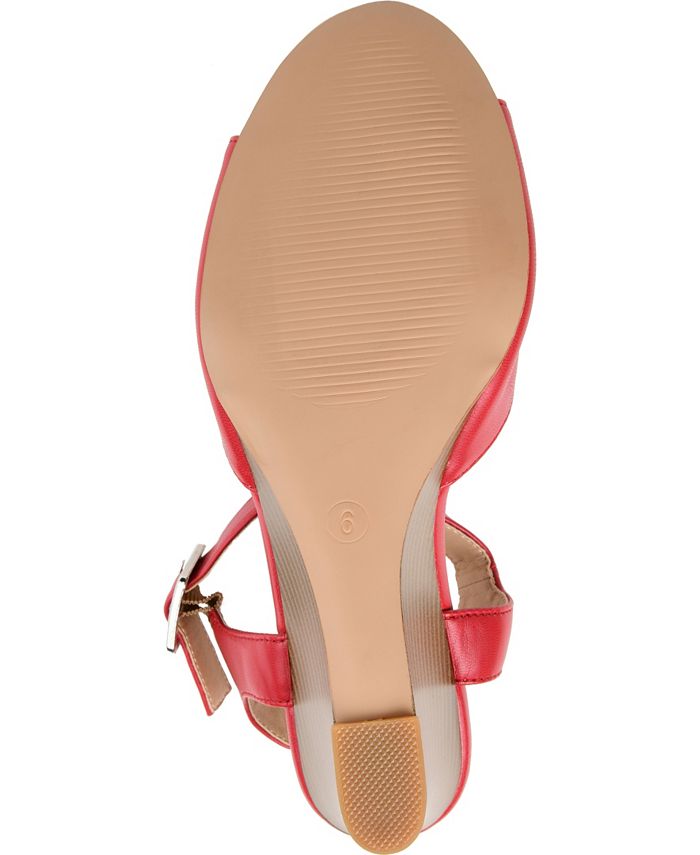 Journee Collection Women's Ricci Wedge & Reviews - Sandals - Shoes - Macy's