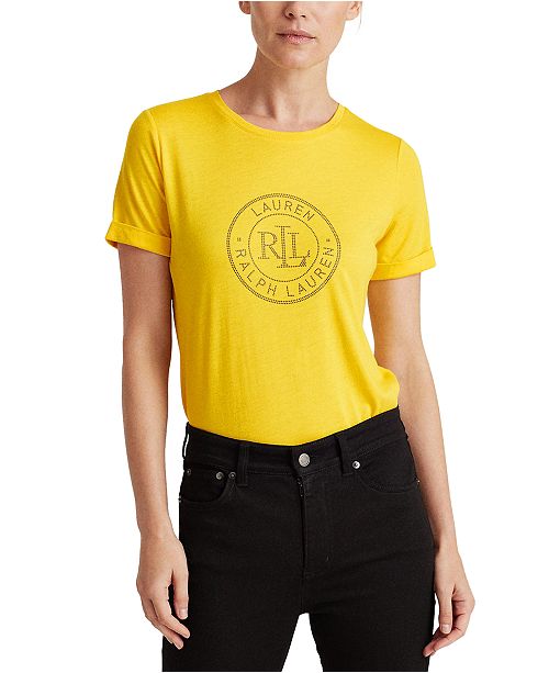 Lauren Ralph Lauren Logo T Shirt Reviews Women Macy S