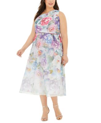 floral organza dress