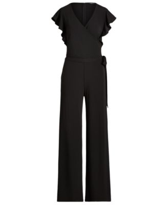 lauren ralph lauren wide leg jumpsuit