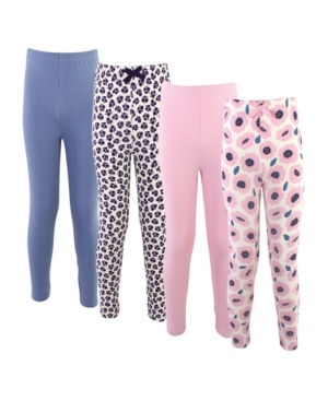 Touched by Nature Baby Girls Blossom Leggings Pack of 4
